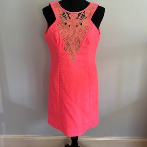 Lilly Pulitzer cotton shift dress, size 0.